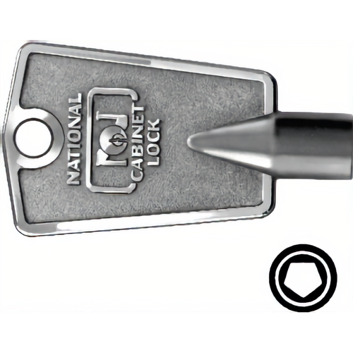 Compx D8591 National Original Key Blanks 5 Side