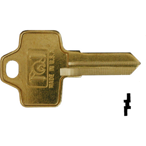 Compx D8777 National Original Key Blanks Standard