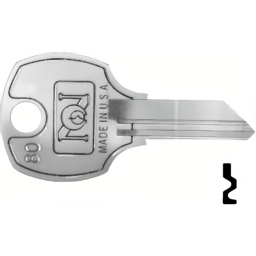 Compx D8786 National Original Key Blanks N1069B RO13
