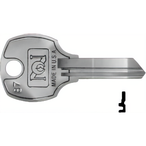 Compx D8787 National Original Key Blanks 1069FL RO4
