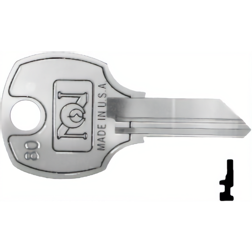 Compx D8792 National Original Key Blanks 1069SM