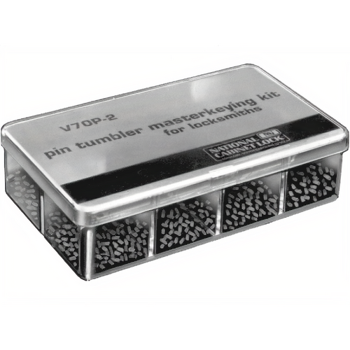 Compx V70P-2 Pin Master Keyed Key Kit