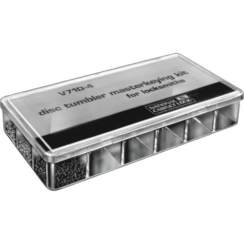 Compx V71D-4 Disc Master Keyed Key Kit