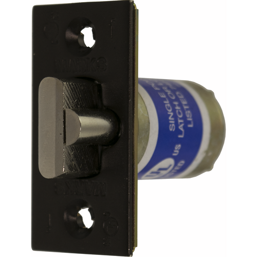 Marks Hardware 1834A/10B Deadlatch 2-3/4in Backset, 1-1/8in x 2-1/4in, Grade 1, 613/US10B Dark Bronze