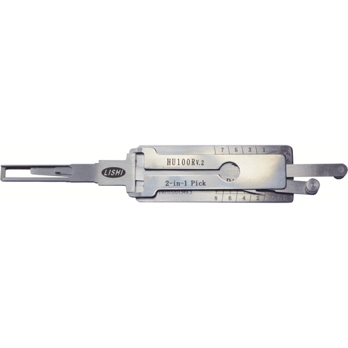 Lishi HU127-HU100R 2-in-1 Pick/Decoder BMW HU100R/HU12