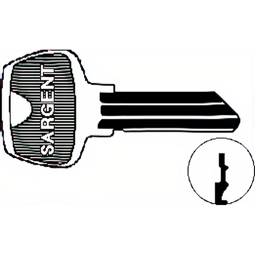 Sargent 270RD Key Blank