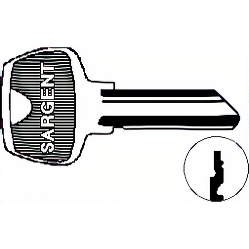 Sargent 275RA Key Blank