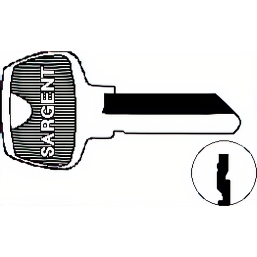 Sargent 278CA Key Blank
