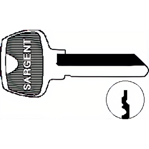 Sargent 6275LL 6-Pin Key Blank, LL Keyway