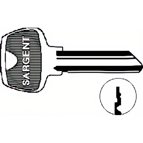 Sargent 6275RJ 6-Pin RJ Keyway Key Blank