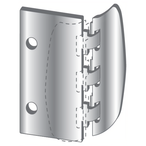 Pro-Lok EFL-100-B Privacy Flip Lock Brass