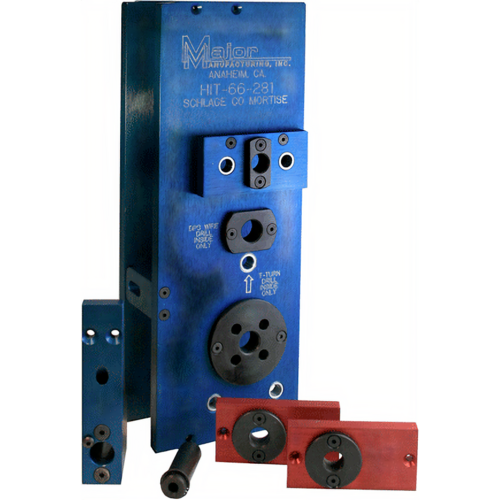 Major HIT-66-281 Template for Schlage CO Mortise Lock