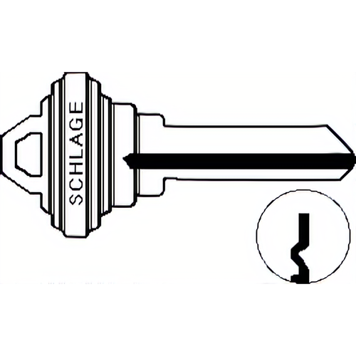 Schlage 35-101H Lock Key Blank
