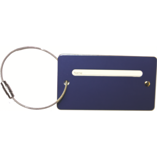 Pro-Lok K341-C Anodized Aluminum Luggage Tag Card/12