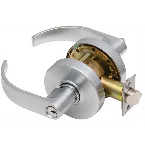 Dexter C2000-CL-STRM-C-613-KDC Grade 2 Clutched Storeroom Lever Curved