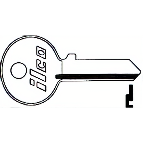 Dormakaba UN16 British Leyland, Jaguar Key Blank F68XR