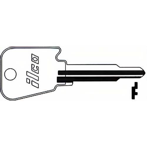 Dormakaba X13 British Leyland, Rover Key Blank LF4