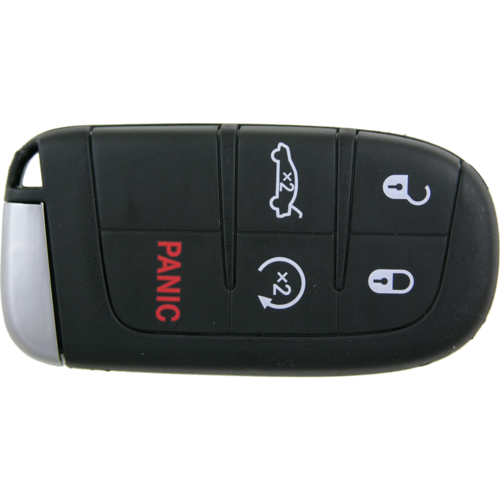 Remotes Head Keys & Remotes CHRY-1602 Dodge 5 Button 4th Gen PEPS Remote L,U,T,P,RS