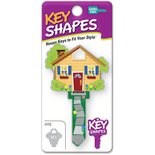 Luckyline B105W Key Shapes Home WR3/5