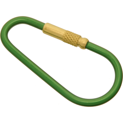 Malibu Key Rings KR-5 GREEN Small Screw Key Ring