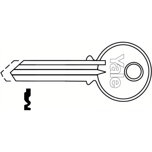 Accentra RN11GC 6-Pin, Key Blanks, GC Keyway