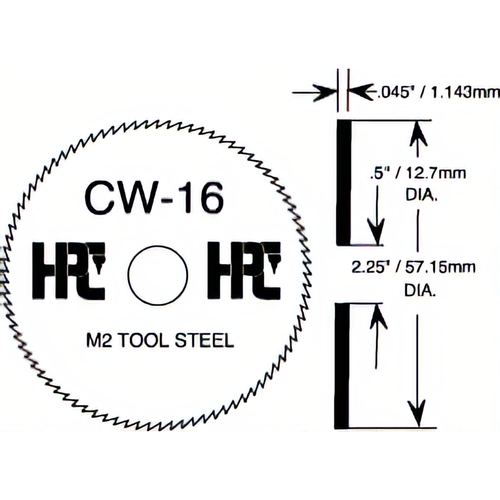 HPC CW-16 Cutter Wheel