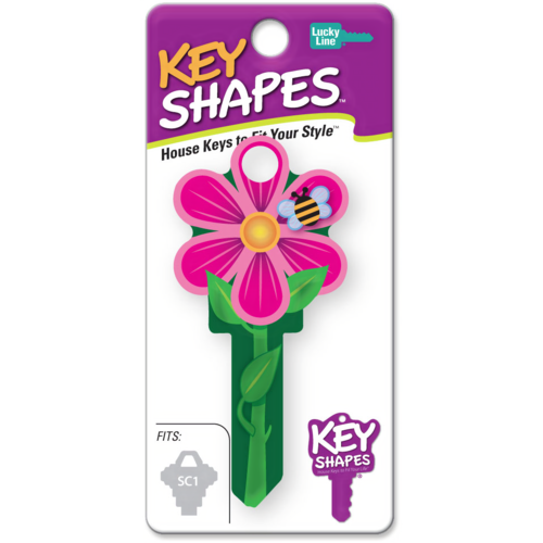 Luckyline B106W Key Shapes Flower Bee WR3/5