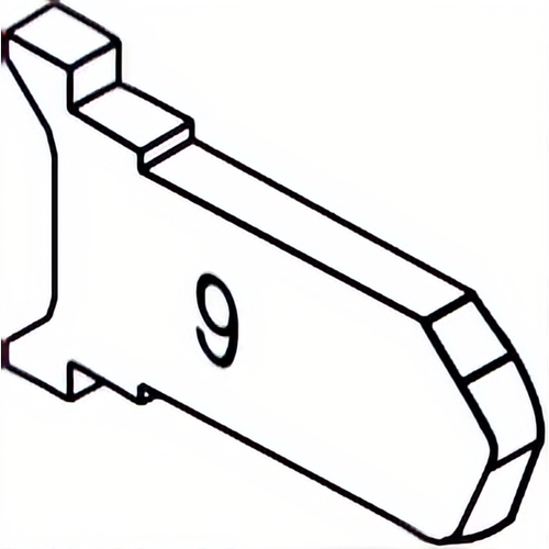 Marks Hardware 1903 Tailpiece for AB, DW and F Functions, 175/195