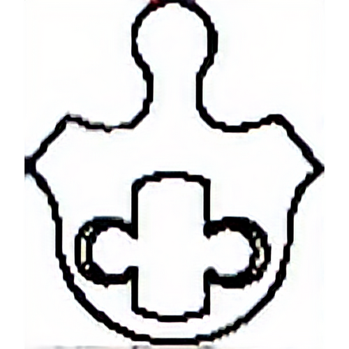 Marks Hardware 2102 Marks Clover Mortise Cylinder Cam