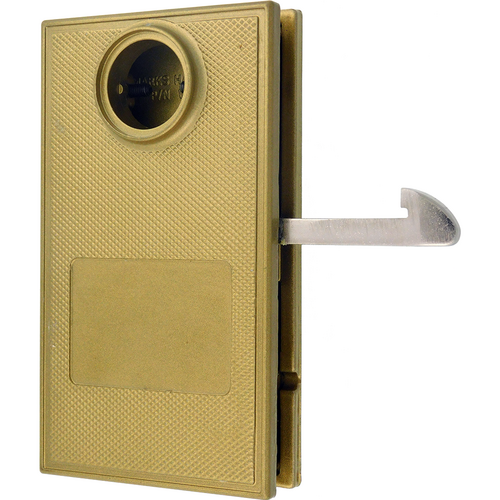 Marks Hardware W3880 Sliding Gate Lockset, Double Cylinder, 1.625