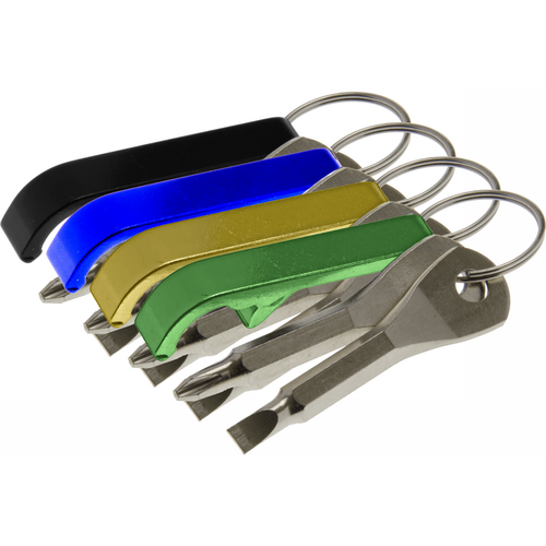 Luckyline U13201 Pocket Tool Keychain Assorted Colors 1/Card