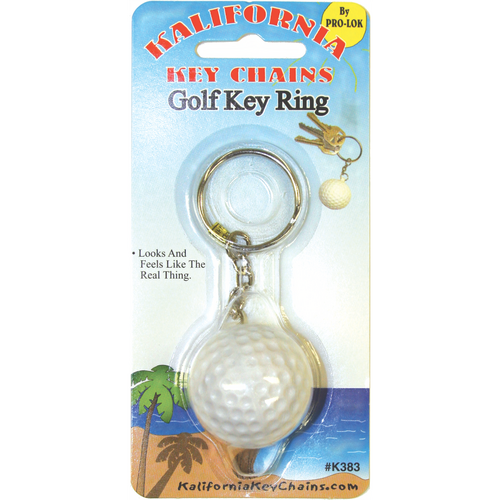 Pro-Lok K383 Golf Ball Key Ring Card/1