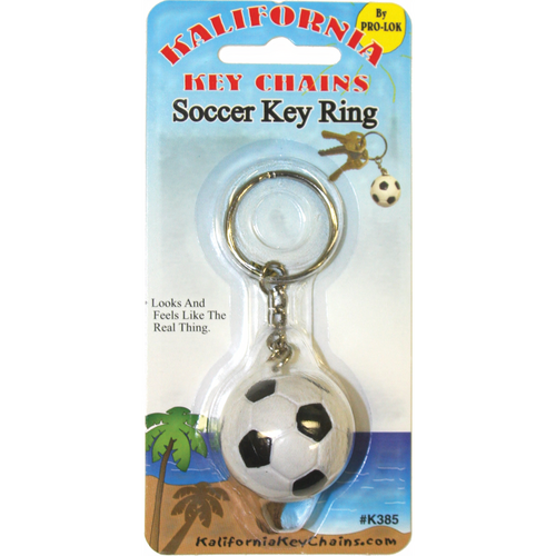 Pro-Lok K385 Soccer Ball Key Ring Card/1