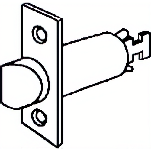 Marks Hardware 1834L/32D Springlatch Privacy Lock, 2-3/4in Backset, Grade 1, Stainless Steel
