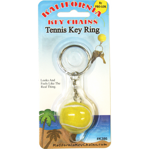 Pro-Lok K386 Tennis Ball Key Ring Card/1