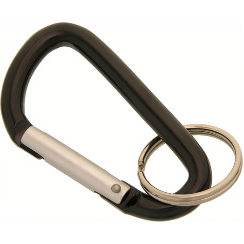 Luckyline 46020 C Clip Small Aluminum Bulk Black 10/Pack