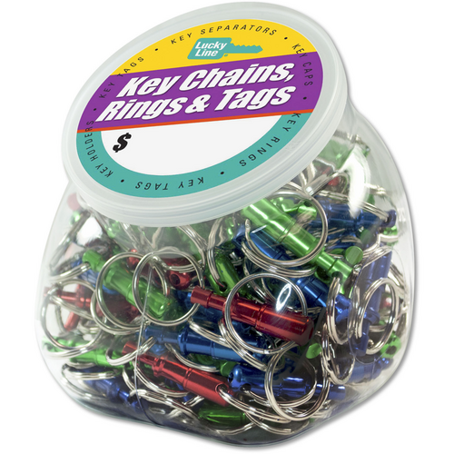 Luckyline 70725 Quick Release Key Ring 75/Jar