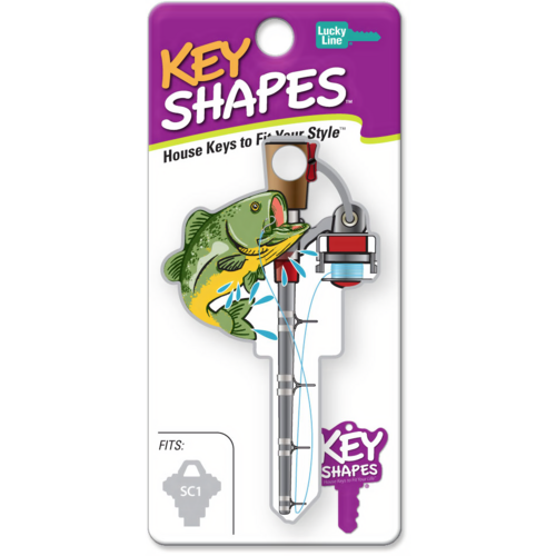 Luckyline B117W Key Shapes Fishing WR3/5