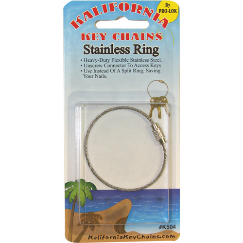 Pro-Lok K504 Stainless Screw Cable Ring Card/1