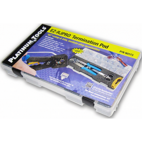 Platinum Tools 90173 EZ Kit Cat5/6 RJ11 100054 15015 10518