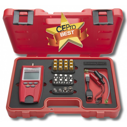 Platinum Tools T129K1 Voice, Data, Video MapMaster 2.0 Test Kit Box