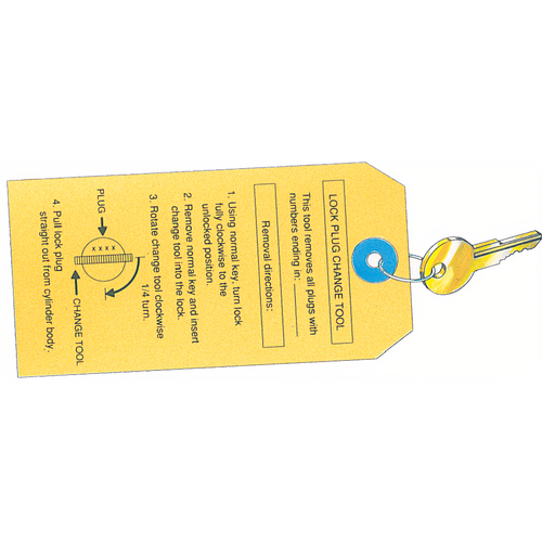 Compx D500KY Timberline Plug Change Key Tool