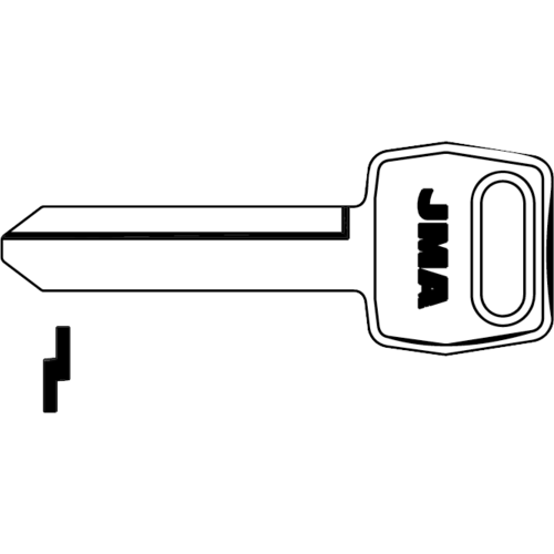 JMA FO-21DE-NP H51 83FD1 1183FD Ford Key Blank