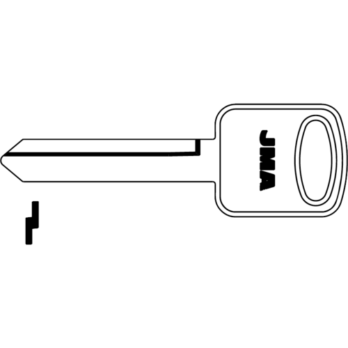 JMA FO-8DE-NP H67 1193FD Ford Key Blank