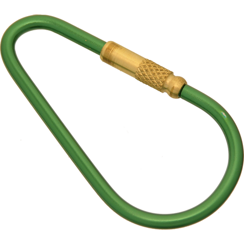 Malibu Key Rings KR-10 GREEN Medium Screw Key Ring