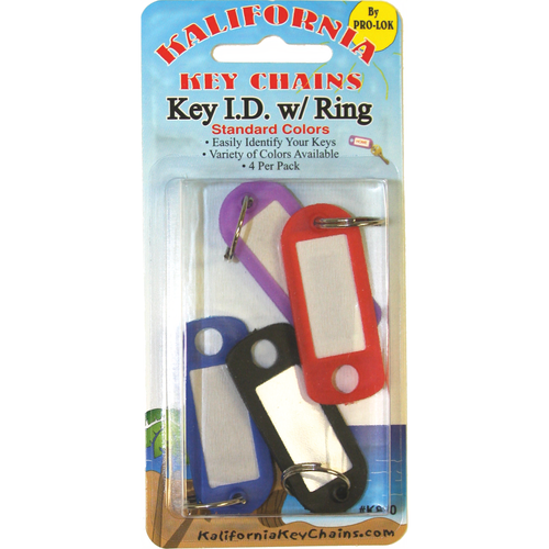Pro-Lok K830 Key ID Tag w/Ring Card/4