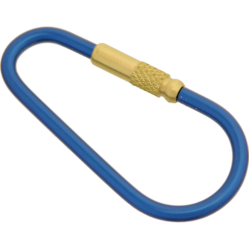 Malibu Key Rings KR-5 BLUE Small Screw Key Ring