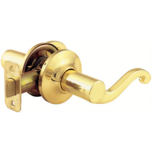 Yale 81 SL 605 LH-ISO Dummy Lever - Savannah, Left-Handed, Grade 3, Polished Brass 605/US3