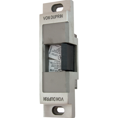 Von Duprin 6111-630-24VDC-FSE Fire Rated Electric Strike for Rim Exit Device, 24VDC, Fail Secure FSE