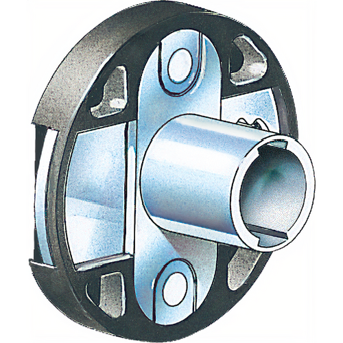 Compx C240CB Door Lock Round Back